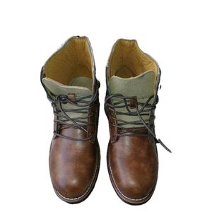 No Brand Men's Brown Leather Boots Sz43 /10 Preowned